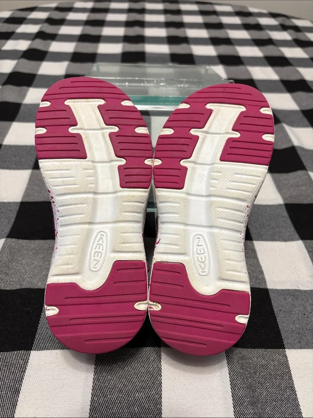 Keen Uneek Bungee Strap Purple Pink Sandals Youth Girls Size 12 Water Trail Shoe